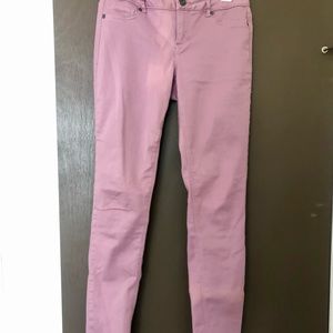 Maurice’s full length jeggings lavender pink size med/large